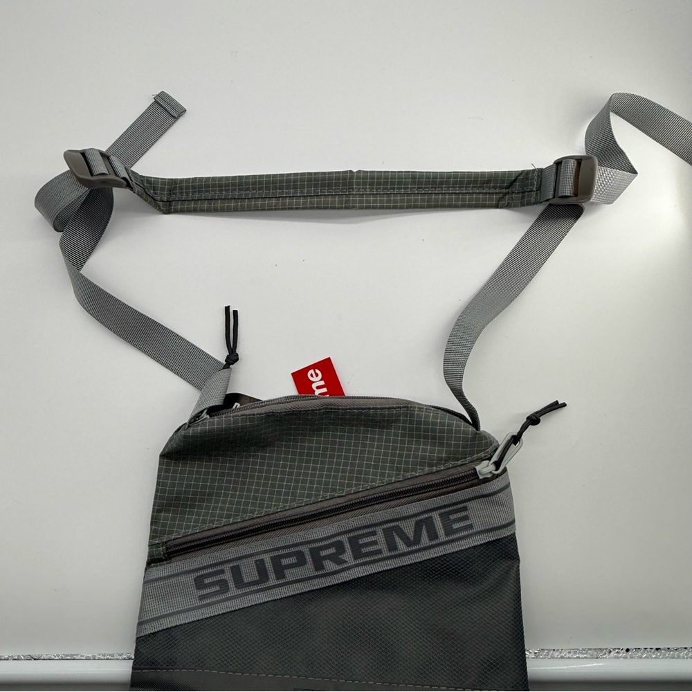 Supreme Cordura Shoulder Bag Gray | Brand New w/ Tags - Picture 5 of 7